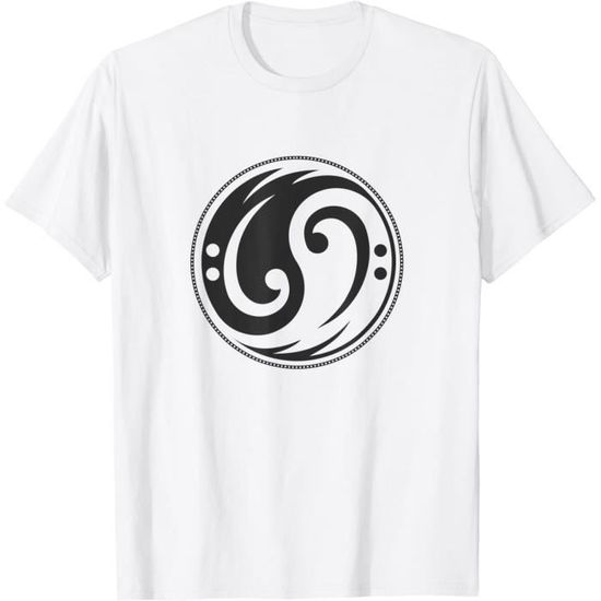 Clé de basse guitare bassiste bassiste musicien' T-shirt Homme