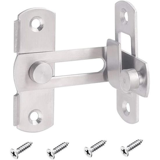 Loquet De Porte En Acier Inoxydable - Angle Droit à 90 Degrés - Gemasp