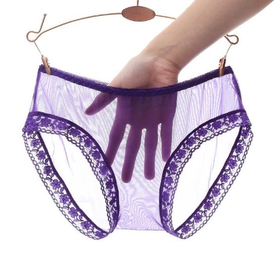 Slip Homme En Dentelle Transparente – Sexy, Confortable Et Parfait Pour La Nuit