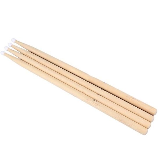 Moboog Baguettes Batterie Multicolores Bois D'Érable 7A - Vert
