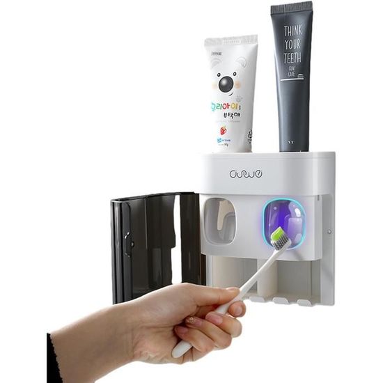 Distributeur automatique de brosses à dents, support mural pour