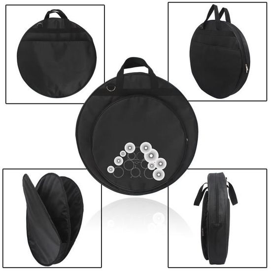 Mini Cymbale De Voiture En Acier Inox - Accessoire Musical Amusant à Fixer Sur Les Grilles D'Aération - 7