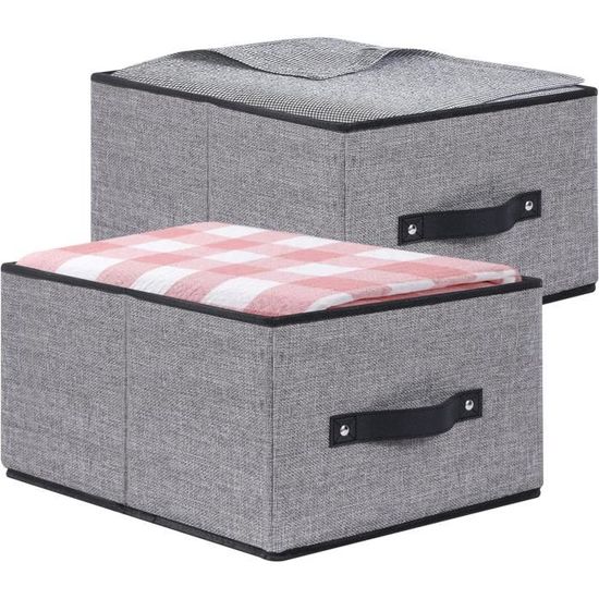 Bacs De Rangement Pliables Avec Lignes Noires Et Blanches Imprimées