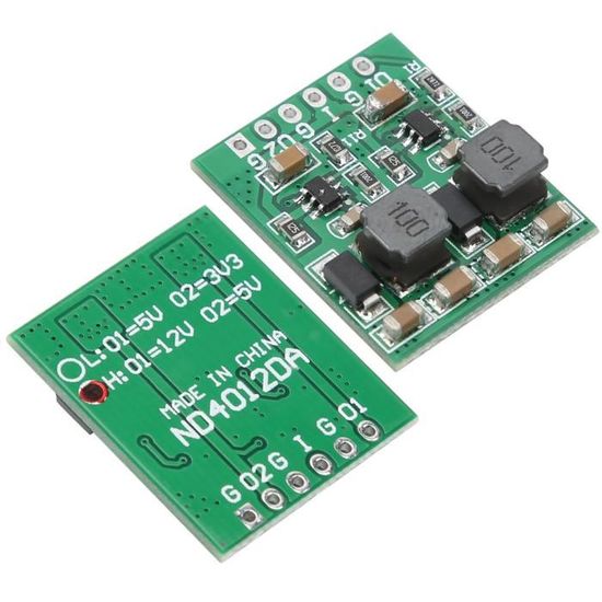 MMADAR Dual Channel Converter Module DC To Industrial Components 12V 5V 3.3V 10W ND4012DA