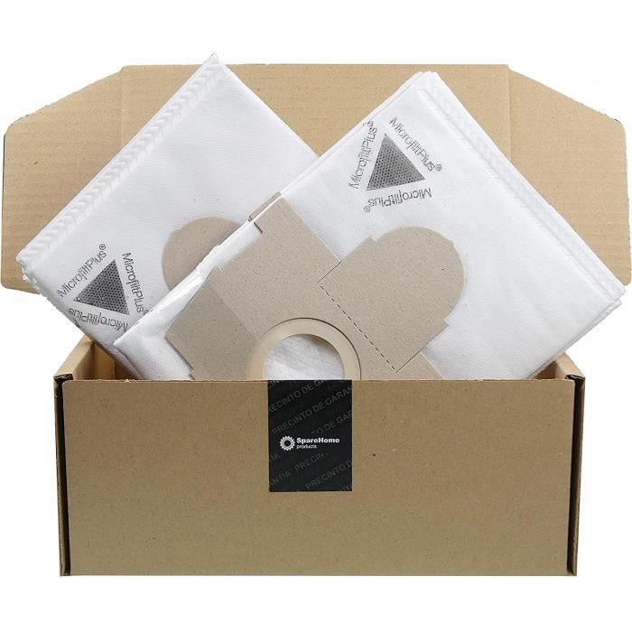 Lot 10 Sacs Aspirateur Princess Power De Luxe 333001 335000 335001 - Microfibre Hyperfilter Plus