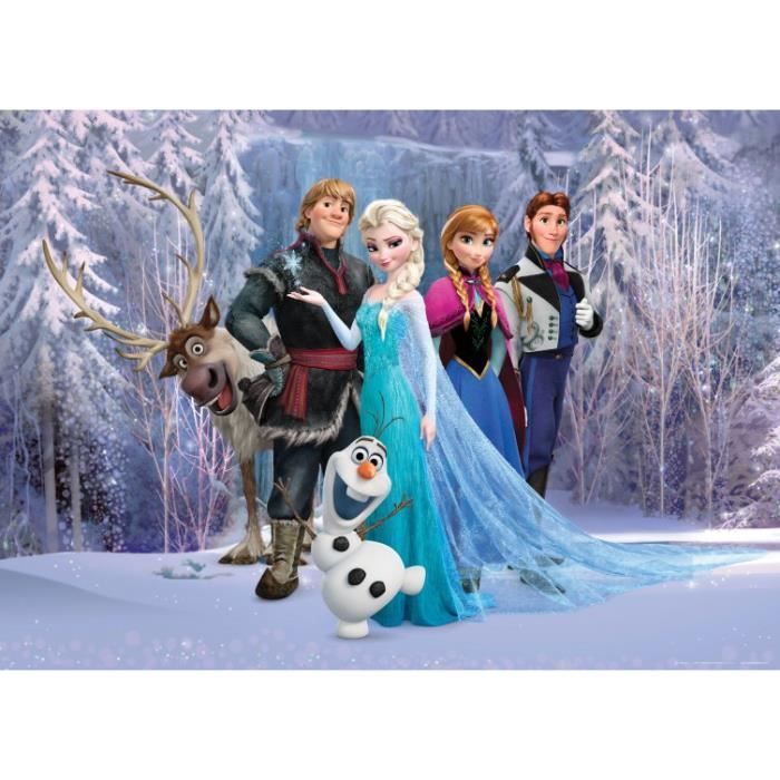 La Reine Des Neiges Papier Peint Photo/Poster … Achat / Vente objet décoration murale La