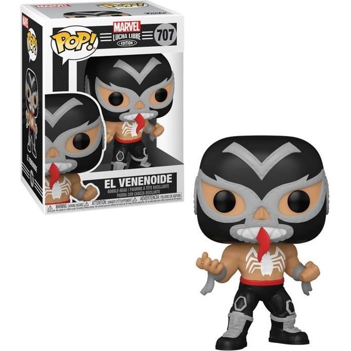 Figurine Funko Pop! Marvel - Lucha Libre Edition : El Venenoide