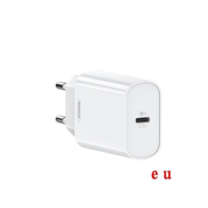 20W EU Plug - support de chargeur sans fil rapide pour iPhone-Android-type-c, montre USB, Station de charge p