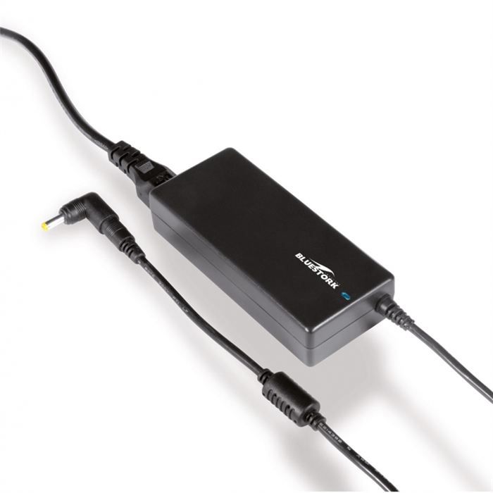 Bluestork - Chargeur universel 40watts PC Portable. Connecteurs interchangeables fournis