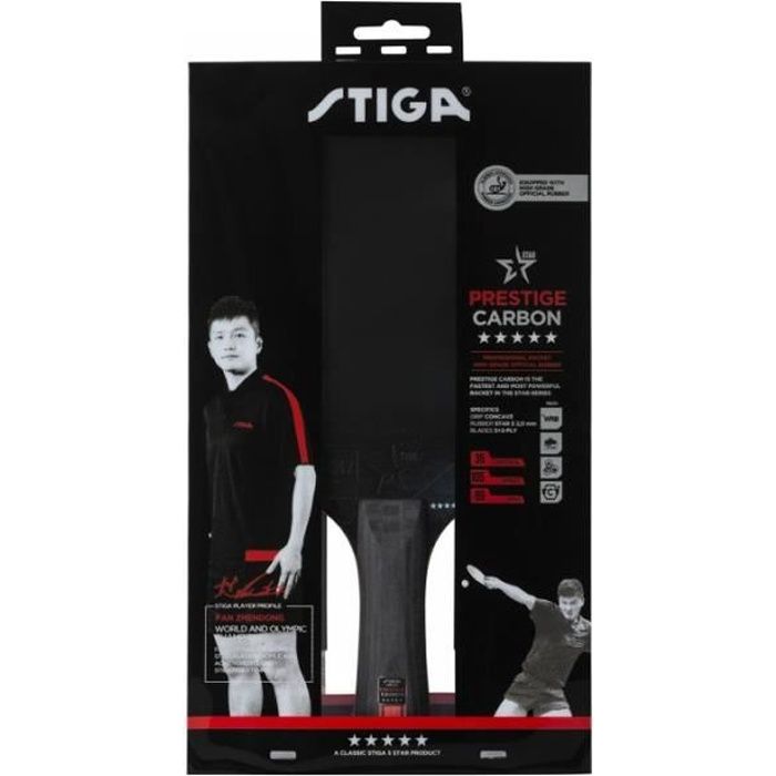 RAQUETTE DE TENNIS DE TABLE STIGA 5 ETOILES PRESTIGE CARBON