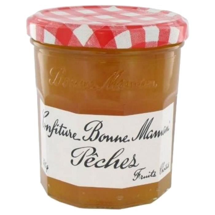 Bonne Maman - Confiture Bonne Maman Pêches (lot de 6)