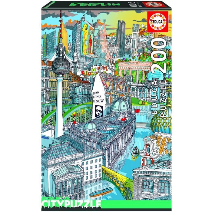 EDUCA - 18469 - 200 Berlin Educa City Puzzle
