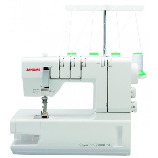 Machine à point de recouvrement JANOME 2000 CPX - Garantie 5 ans