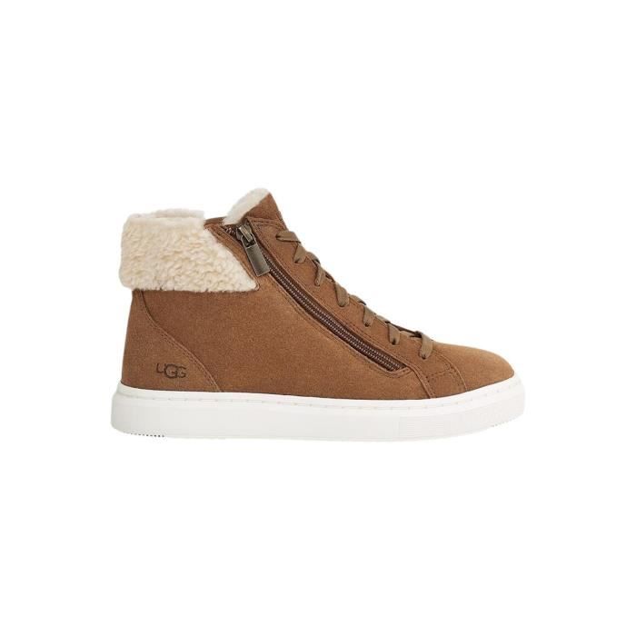 Baskets Ugg Alameda Mid Zip pour Femme Camel