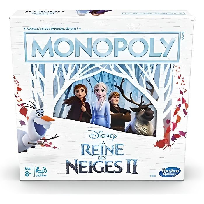 Monopoly La Reine des Neiges - Jeu de societe - Jeu de plateau