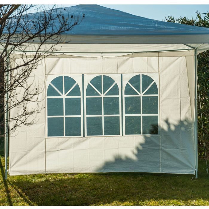 Côté de tente fenêtre blanc 2.9 x1.9m