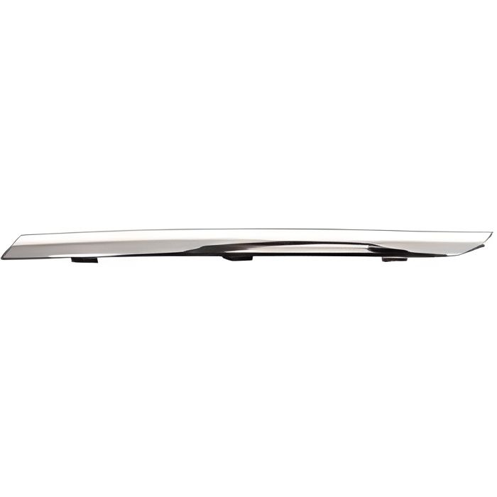 Enjoliveur gauche chromé de grille de calandre supérieure pour RENAULT CLIO IV ph.1, 2012-2016, Neuf.