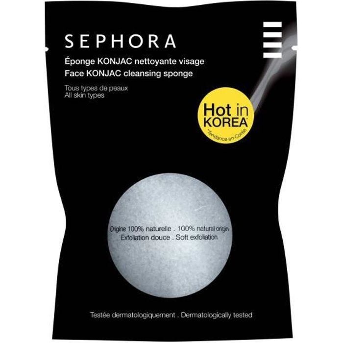 Eponge Sephora Konjac Nettoyante Visage - 321894