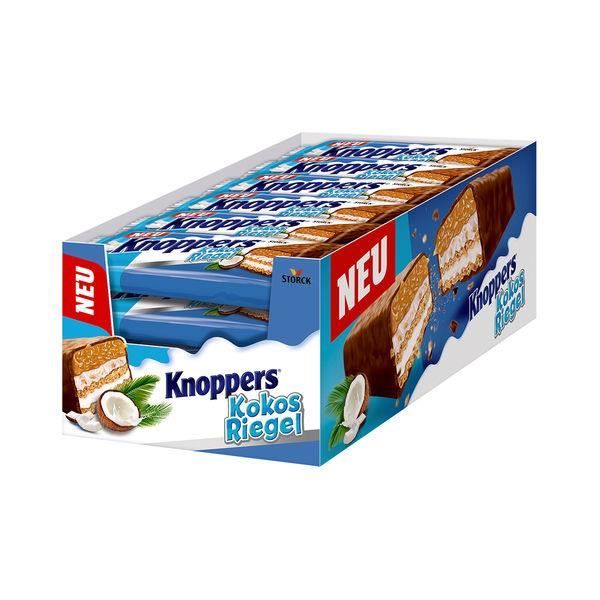 Knoppers Barre de noix de coco 40g (Pack de 24)