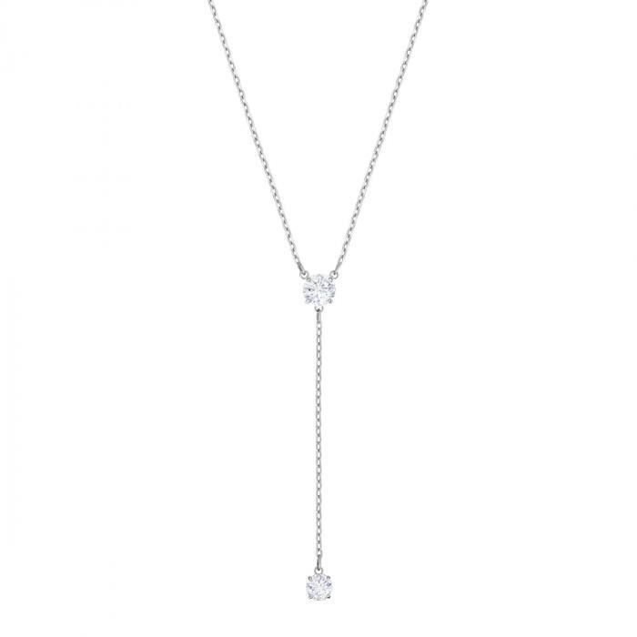 Collier en Y Swarovski - Attract Round - 5367969 Argent