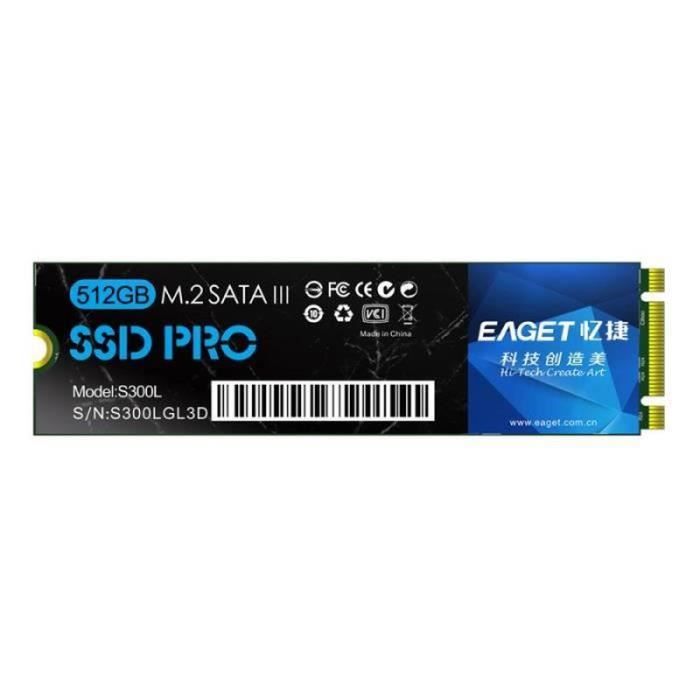 TL25864-Disque Dur Ssd 256Go EAGET S300L SSD M.2 (NGFF) L'état Solide Disque Haute Vitesse SSD Compact Pour PC Portable