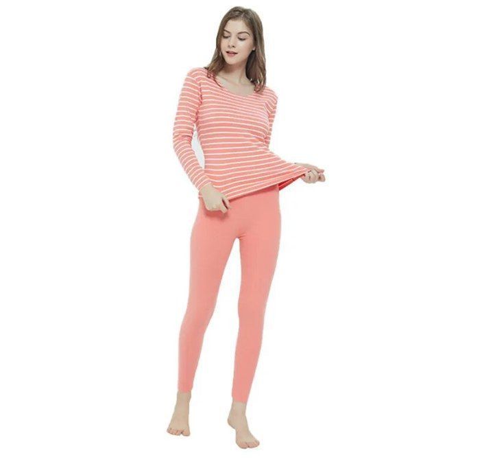 Lot De 2 Caleçons Thermiques Pour Femme - Longs, Doux Et Chauds Pour L'Hiver