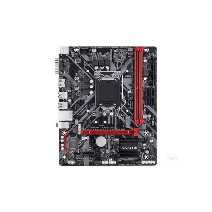 Carte mère GIGABYTE B365M GAMING HD Intel B365 Socket LGA1151 2xDDR4 SDRAM 32GB Micro ATX - Gigabyte