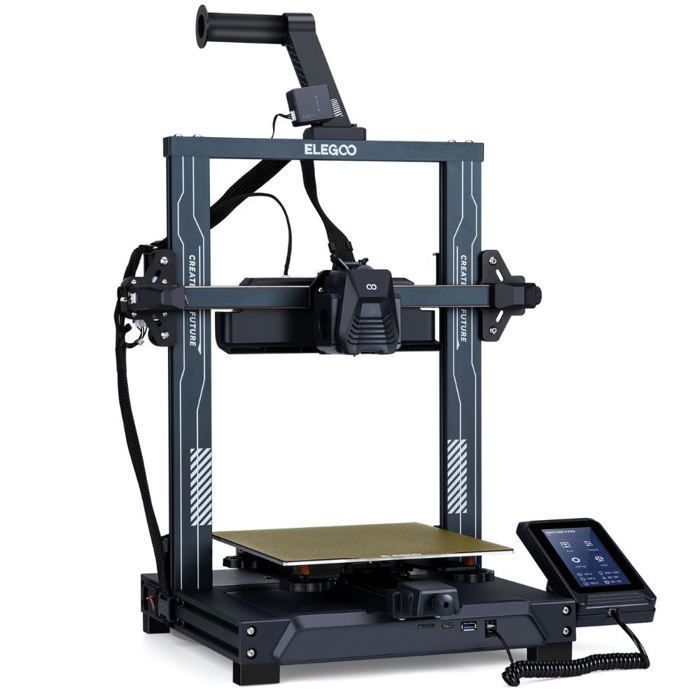 Imprimante 3D FDM - ELEGOO - Neptune 4 Pro - 500 mm/s - 225x225x265 mm - Buse 300°C