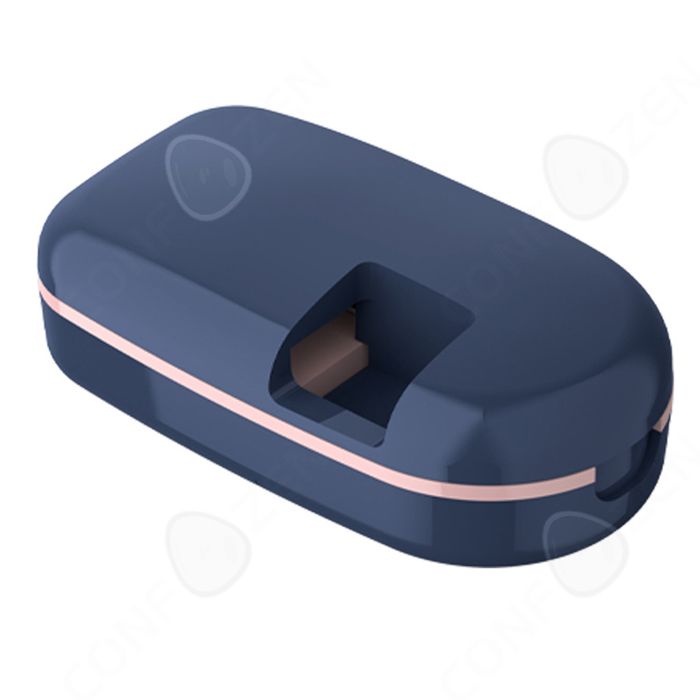 Coupe-comprimé Portable Avec Compartiment De Stockage – Pour Médicaments Quotidiens Et Voyages – Compact Et étanche - 2