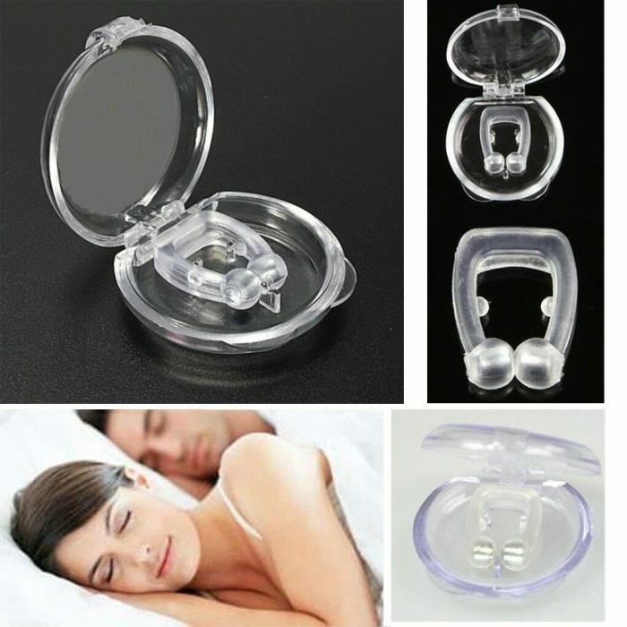 Pince nez anti-ronflement Nose clip soulage les appareils de ronflement