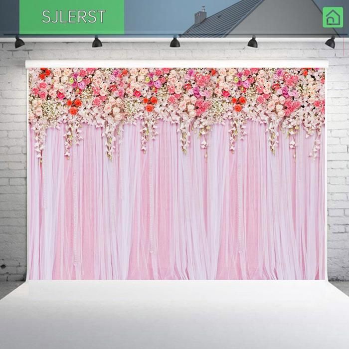 Toile Photo Backdrop Sjlerst toiles de fond pour la photographie Décoration De Fête Avec ...