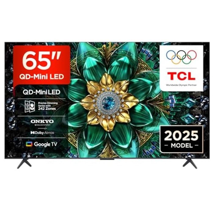 Téléviseur Mini LED GENERIQUE 65Q6C QD‑Mini LED 65 pouces 4K UHD Dolby Vision IQ 144Hz
