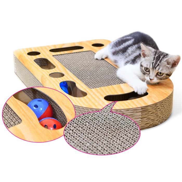 Griffoir Pour Chien Et Chat Jouet Pour Chat Avec Clochette Arbre A Chat En Carton Objets De Decoration Griffoir Pour Chien Et Chat Jouet Pour Chat Avec Clochette Arbre A Chat En Carton Objets De Decoration