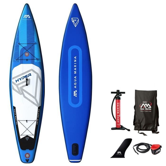 Stand Up Paddle gonflable AQUA MARINA Race 12,6 2019 Cdiscount Sport