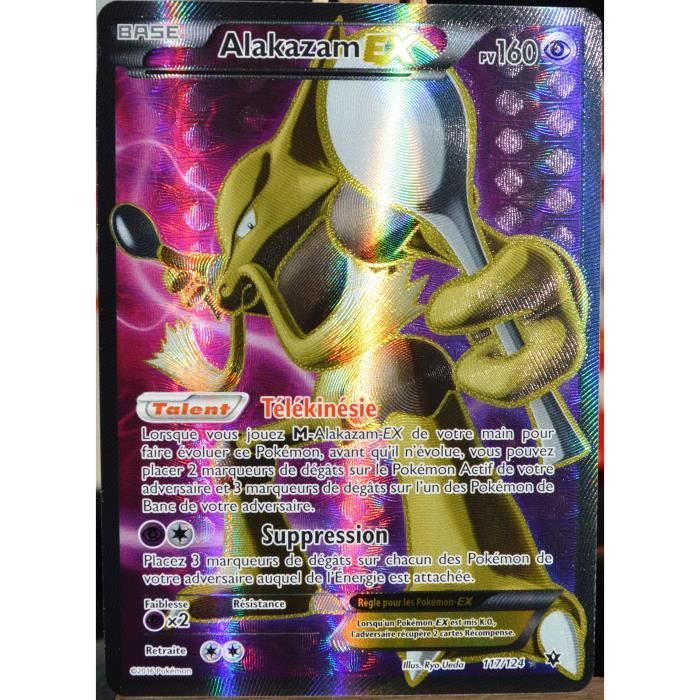 Carte Pokemon 117 124 Alakazam Ex 160 Pv Full Art Xy Impact Des Destins Fr Cdiscount Jeux Jouets Carte Pokemon 117 124 Alakazam Ex 160 Pv Full Art Xy Impact Des Destins Fr Cdiscount Jeux Jouets