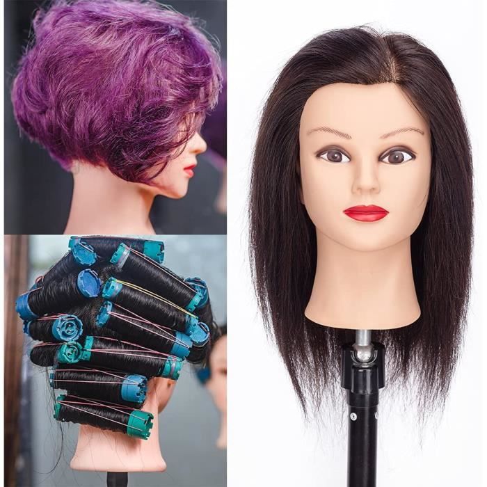 JAMARA Emma Beauty – Lot De 8 Têtes à Coiffer Avec Accessoires Cheveux – Jeu De Rôle Pour Enfants Dès 3 Ans