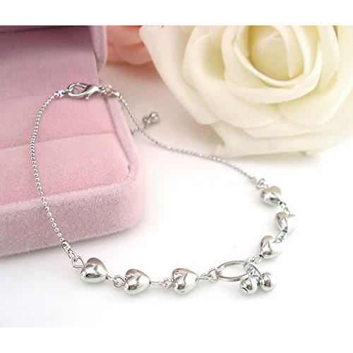 BRACELET DE CHEVILLE GRELOT ARGENT - Bracelet De Cheville - Retour De Plage