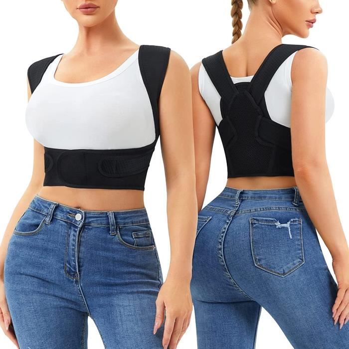 Redresse Dos Correcteur De Posture Reglable Posture Correcteur Dos Pour Maintien Du Dos Dorsale Corset De Soutien Pour Soul x52 Cdiscount Sport