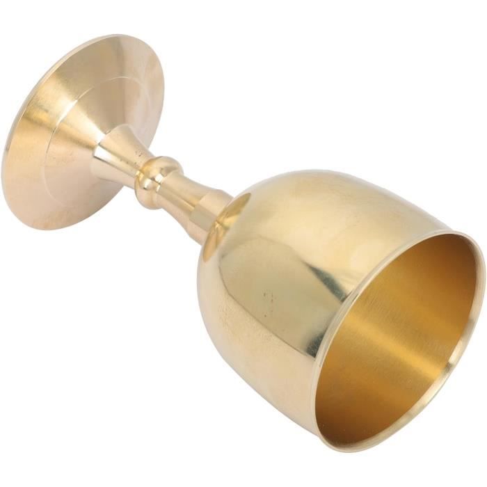 GOTOTOP Gobelet En Bronze Tasse à Vin En Bronze Gobelet Vintage En Relief Calice Royal Européen