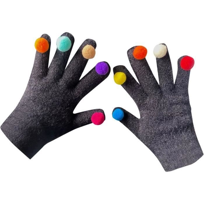 Gants Hiver Femme, Super Epais Chaud Mitaines Moufles Gants et Moufles  Femme Cadeau Noël Parfait pour Femmes, Filles - Cdiscount Prêt-à-Porter