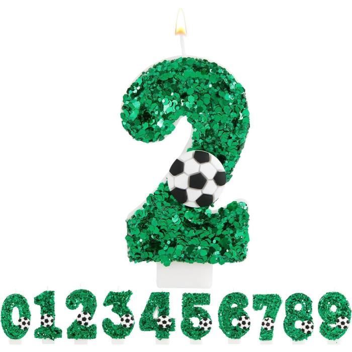 Bougies D'anniversaire à Paillettes En Forme De Papillon Vert En Forme De Chiffre 8 Pour Décoration De Gâteau De 8e Anniversaire De Fille, Bougies Féériques Sur Le Thème Des Papillons Pour Filles