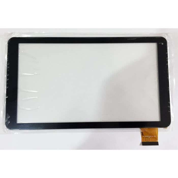 ecran Vitre tactile touchscreen digitizer Logicom L-Ement TAB 1042 / 1042G noir