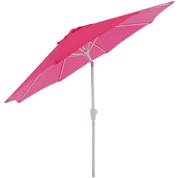 Lot De 3 Parasols Pour Plantes De Jardin - Diamètre 60cm, Hauteur 100cm | Couleurs Orange, Rose, Bleu