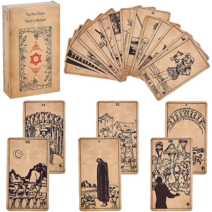 Tarot divinatoire favole - Loisirs Nouveaux - boutique BCD JEUX