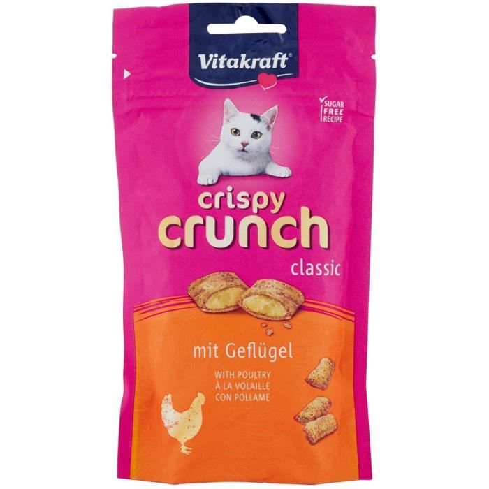 Vitakraft Crispy Crunch Cœur Poulet Friandise Pour Chat 60 G Cdiscount Vitakraft Crispy Crunch Cœur Poulet Friandise Pour Chat 60 G Cdiscount