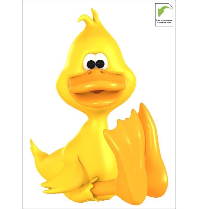 Sticker Mural Enfant Bebe Canard Hauteur Hauteur 15cm Achat Vente Stickers Sticker Mural Enfant Bebe C A Prix Casse Cdiscount