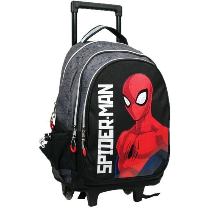Sac dos roulettes Spiderman Armour 46 CM Trolley Haut de Gamme