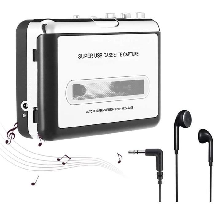 Magnétophone Portable et Cassette Audio, Walkman et convertisseur