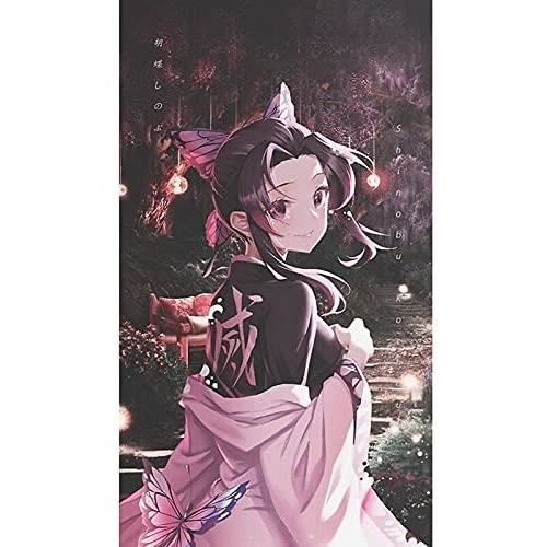 Poster Demon Slayer Sur Toile - Déco Murale Anime 30x45 Cm Pour Chambre, Salon Ou Bureau