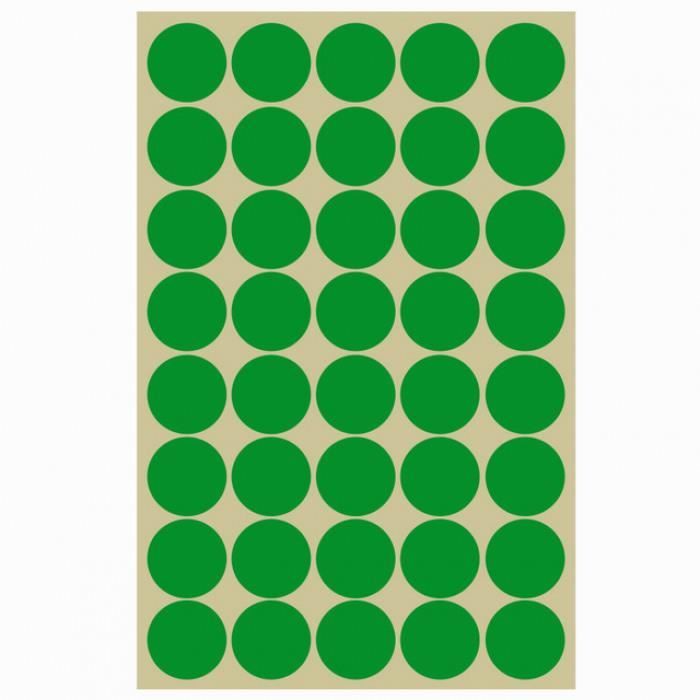 25MM Adhésif Papier Adhésif Étiquette Autocollant Dot Autocollant Vert